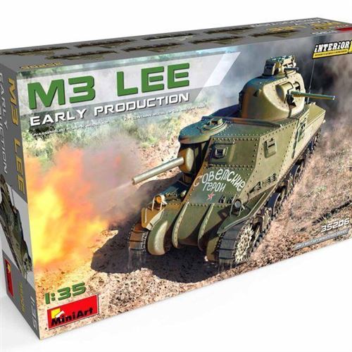 M3 Lee Early Prod. Interior Kit - 1:35e - Miniart