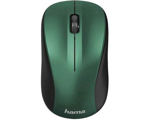 HAMA  Souris optique sans fil ""MW-300"", 3 boutons, bleu/vert