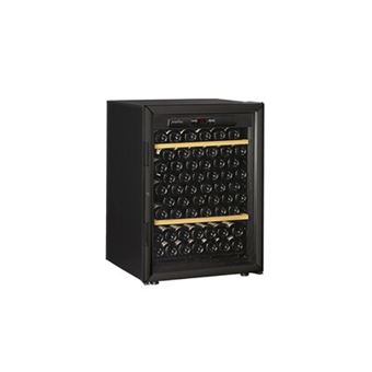 Cave de vieillissement (1 temperature), Oxygen ArteVino, porte vitree et coffre noir