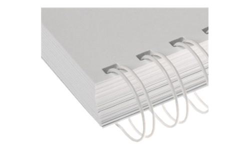 Renz - 6.9 mm - 23 anneaux - A4 (210 x 297 mm) - blanc - 100 unités fil de ligature - pour Office line 2:1