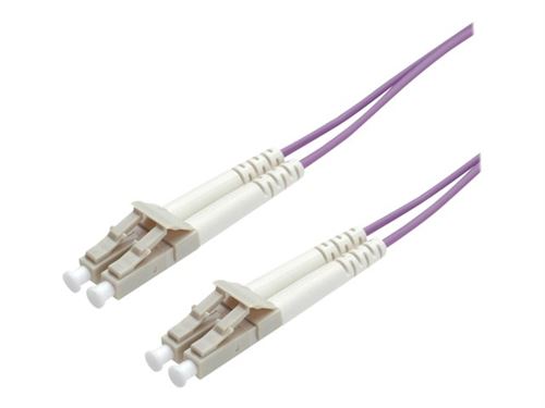 Roline LWL - cordon de raccordement - 15 m - violet