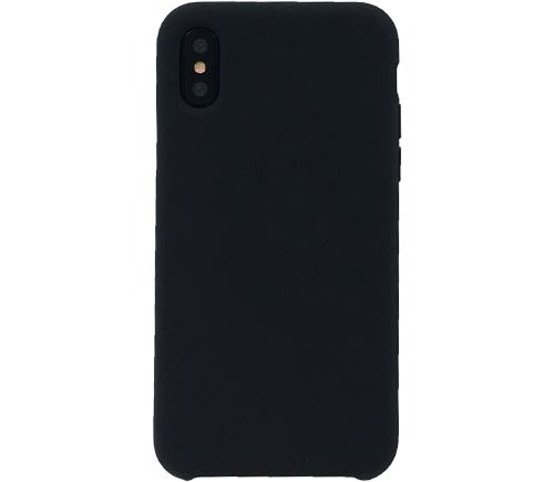 Bigben Connected soft case - Coque de protection pour téléphone portable - noir - pour Apple iPhone X, XS