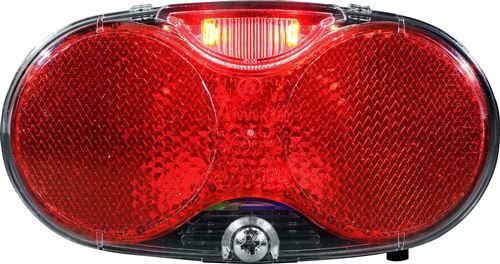 Herrmans feu arrière Twinle led batterie rouge