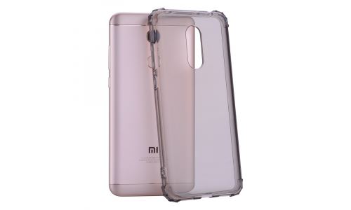 Coque souple pour Redmi-5 coins renforcés coloris gris fumé