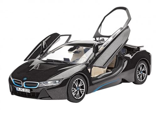 Revell Kit De Modèle 1bmw I8:24 Noir 131-pièce