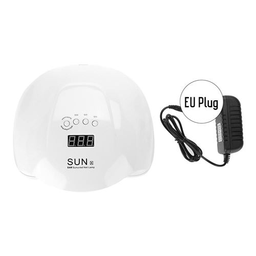 220V 54W Uv Lampe À Ongles De Séchage De Gel De Dessiccateur (Eu Plug)