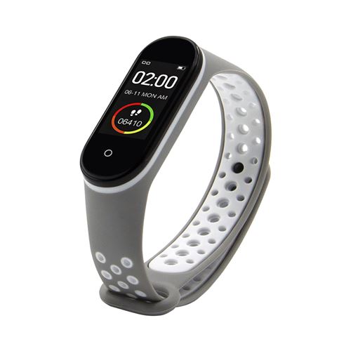 Montre connectée ABYX Fit Lime Gris