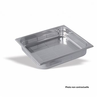 Bac Gastro Inox GN 2/3 Perforé - H 65 mm - Pujadas - Inox - 1