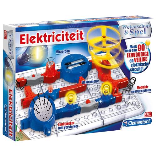Clementoni Wetenschap en Spel - Electricité junior 90 circuits