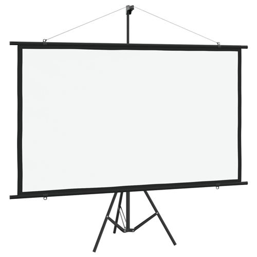 vidaXL Écran de projection avec trépied 84 16:9