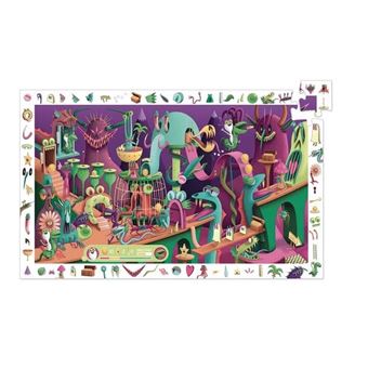 Puzzle enfant Djeco Dans un jeu vidéo 200 pièces