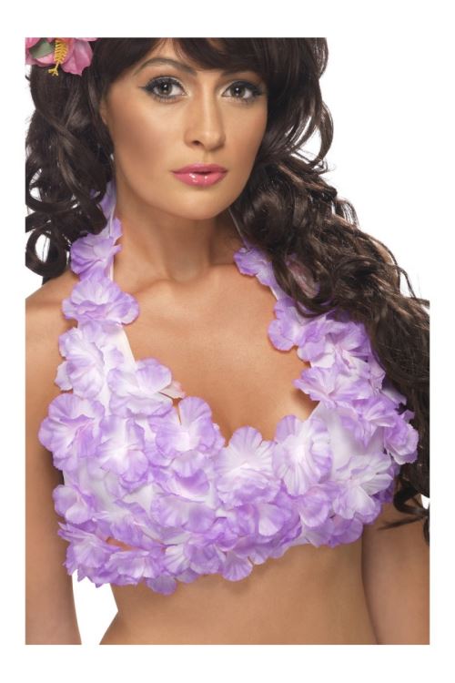 Top a fleurs hawai roses ou violettes
