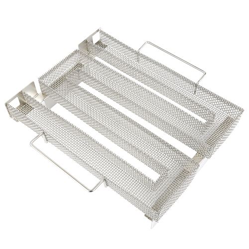 Générateur de Fumée OOBEST® à Barbecue Gril Fumage Fumeur Outil, acier inoxydable