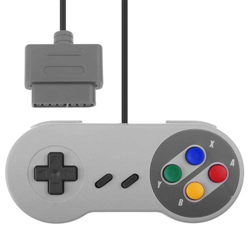 Vshop® Manette De Remplacement Pour Super Nintendo Snes
