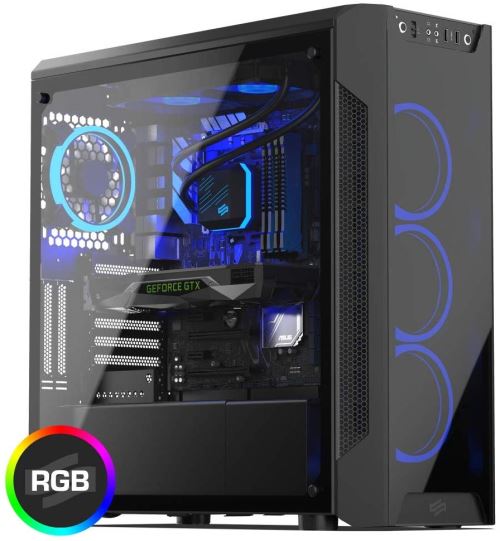 SilentiumPC Armis AR7X TG Boîtier PC Tour Mid