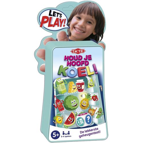 Tactic jeu de mémoire Let's Play garder la tête froide