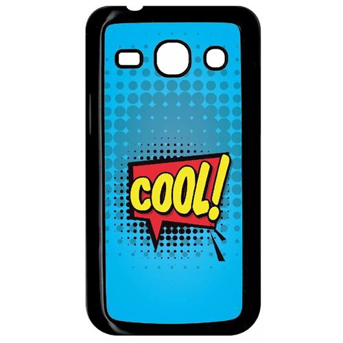 Coque Samsung Galaxy Core+ Plus Cool Fond Bleu