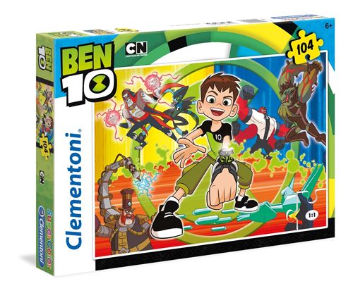 Clementoni - 27082 - Supercolor Puzzle - Ben 10 - 104 Pièces