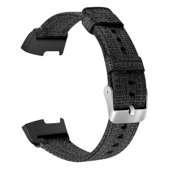 Bracelet Nylon Élastique Pour Fitbit Charge 3/4 - Réglable Et Respirant