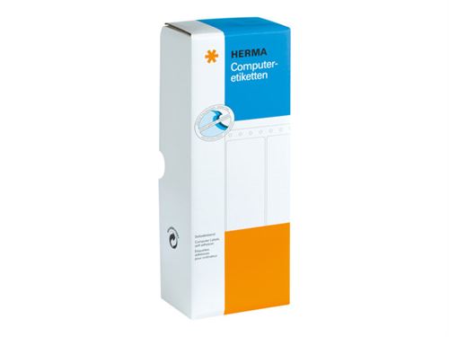 HERMA Etiquettes d'ordinateur continues, 101,6x35,7mm 1 Rang, 4000