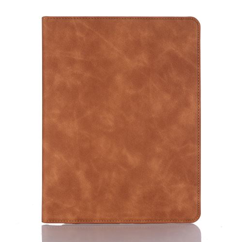 Etui en PU style rétro marron pour votre Apple iPad 9.7 pouces (2018)/9.7 pouces (2017)/Air 2/Air