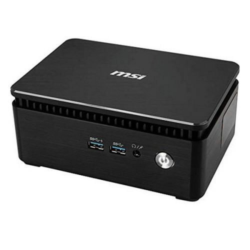 Mini PC MSI 9S6-B15921-046 i3-7100U 4 GB RAM 256 GB SSD Noir