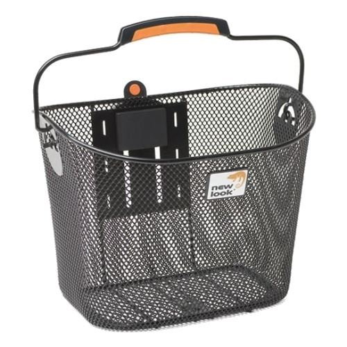 New looxs panier a velo toscane smartlock 19 litres 34 x 25 x 25 cm noir