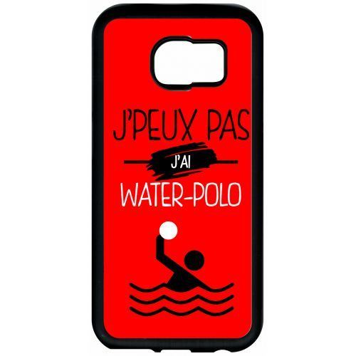 Coque samsung s6 j peux pas j ai water polo 9