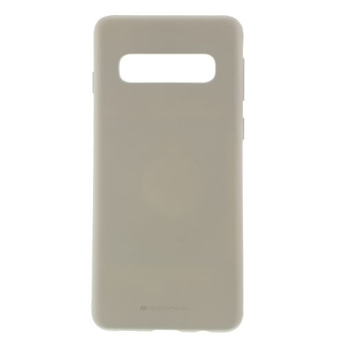 Coque en TPU peau mate gris pour votre Samsung Galaxy S10