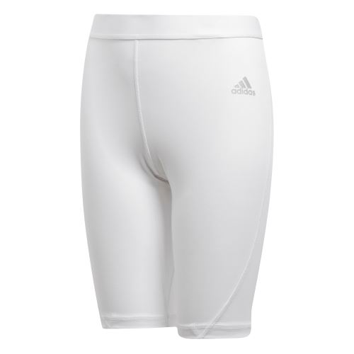 Short de compression junior adidas Alphaskin 11/12 ans Blanc
