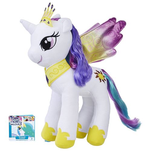 Hasbro My Little Pony e0429es0 crinière de Plaisir Peluche Princesse Celestia