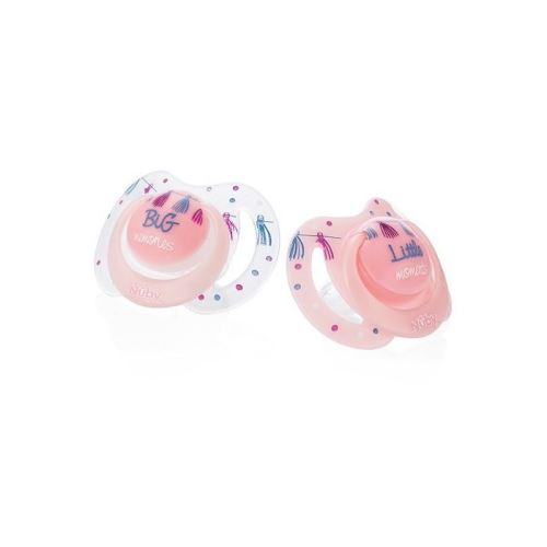 NÛBY Little Moments Sucette Ovale Phosphorescente 0-6 m