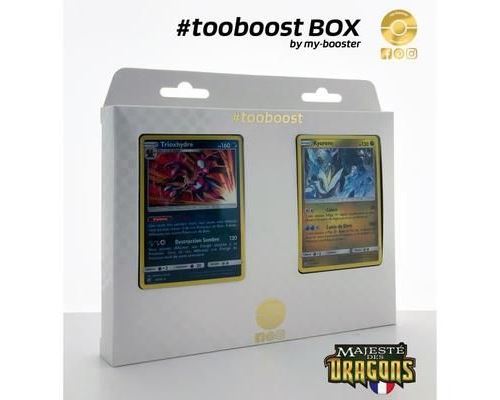 Coffret #tooboost Trioxhydre et Kyurem - SM7.5 Majeste des Dragons - 10 cartes Pokemon francaises