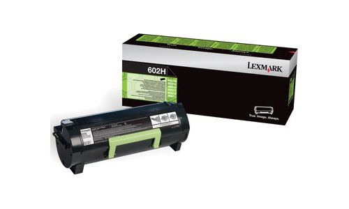 Lexmark 600HA - à rendement élevé - noir - originale - cartouche de toner - LCCP