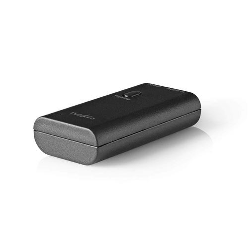 Nedis Noir Bttr100bk Émetteur Audio Sans Fil, Bluetooth, Jusqu'à 2 Écouteurs,