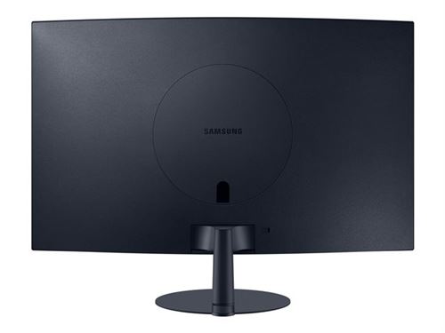 Samsung C32T550FDR - T55 Series - LED-monitor - gebogen - 32 (31.5 zichtbaar) - 1920 x 1080 Full HD (1080p) @ 75 Hz - VA - 250 cd/m² - 3000:1 - 4 ms - HDMI, VGA, DisplayPort - luidsprekers - donkergrijs/blauw