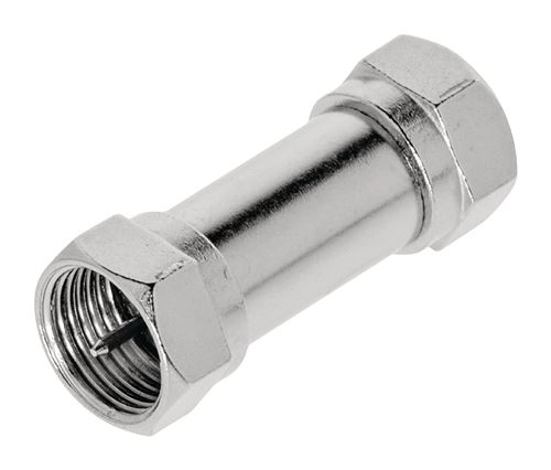 Coupleur d''antenne, F mâle vers F mâle, métal, 10 pièces