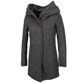 Manteau Only Sedona lt coat anc l Gris anthracite chiné Taille : M - 1