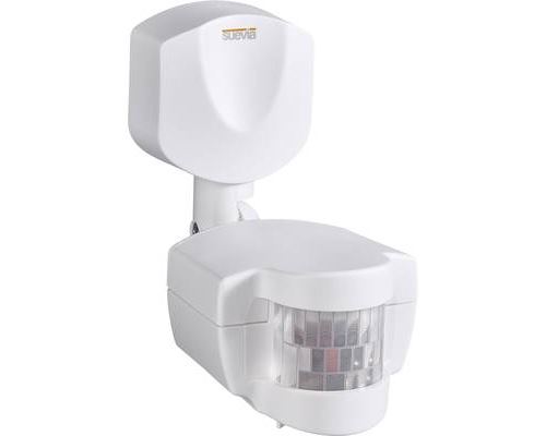 Suevia SU135312 Motion Detector 180° White IP44 Surface-mount Infrared