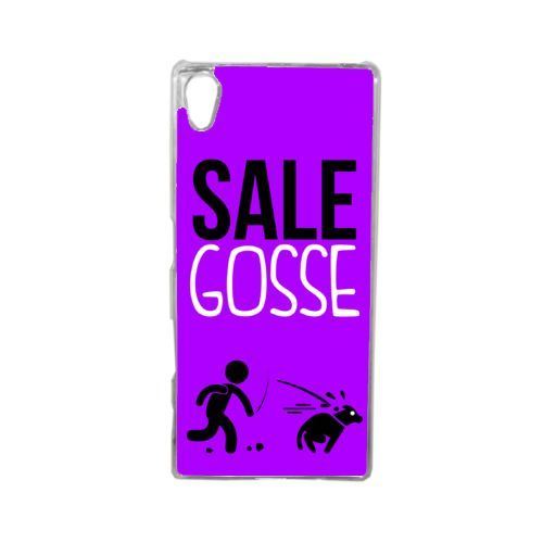 Coque sale gosse 7 compatible sony xperia z5 transparent
