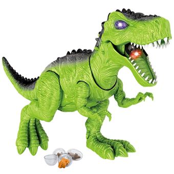 Dinosaure télécommandé avec son et lumière,jouet pour enfants - Marron -  Maquette - à la Fnac