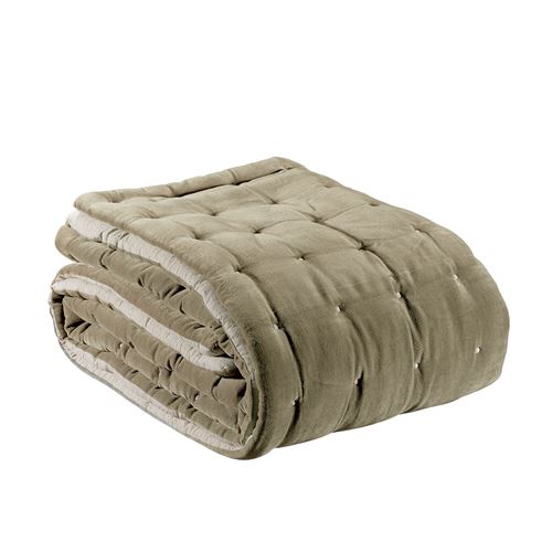 Chemin de Lit Elise ficelle 90 x 240 cm Vivaraise