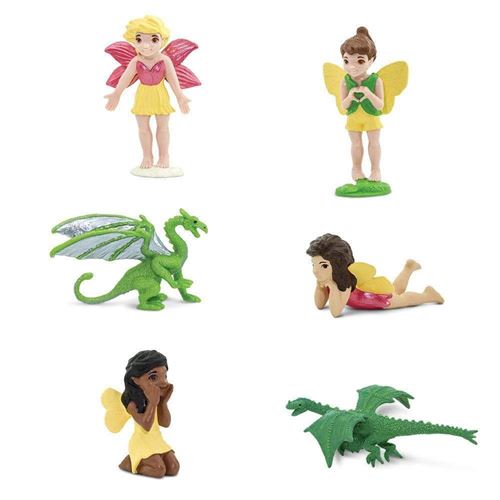 Safari jetons Fées et dragons Toob junior 6 pièces