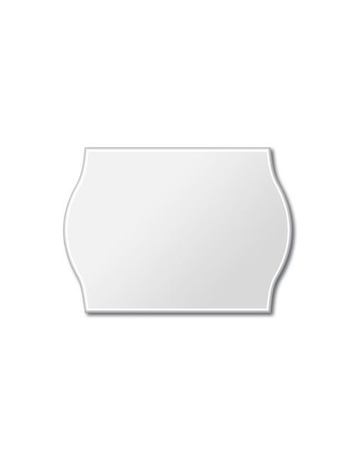 METO Etiketten für Preisauszeichner, 22 x 12 mm, weiß