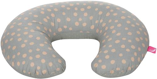 Motherhood Coussin d'allaitement Ergonomique certifié Öko-Tex Standard 100 éclaboussure d'abricot