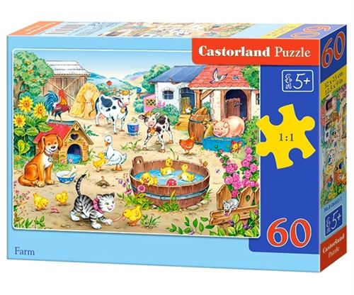 Puzzle 60 Pièces : La ferme, Castorland