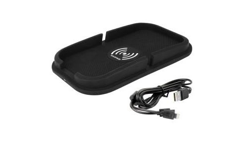 Support antidérapant EUFAB pour smartphone et iPhone avec chargeur à induction sans fil