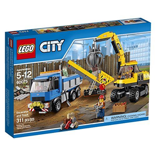 Pelle et camion de démolition LEGO City