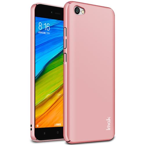 Coque en TPU la peau de jazz se sentent dur or rose pour votre Xiaomi Redmi Note 5A/Redmi Y1 Lite