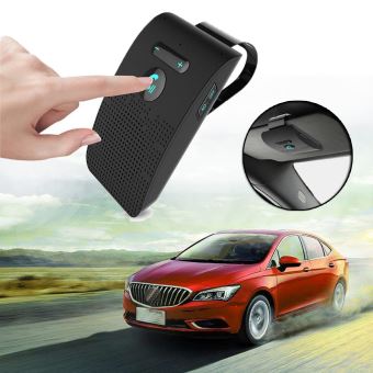 Kit voiture Bluetooth sans fil universel Haut-parleur mains libres pour téléphone téléphone Visor NOUVEAU wedazano2236 - 1